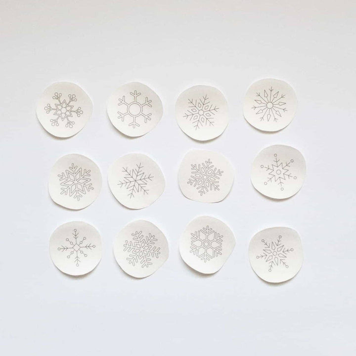 Olmsted Needlework Co. – Stick and Stitch Snowflake Embroidery Patterns (12 Pack) - Pisgah Needleworks