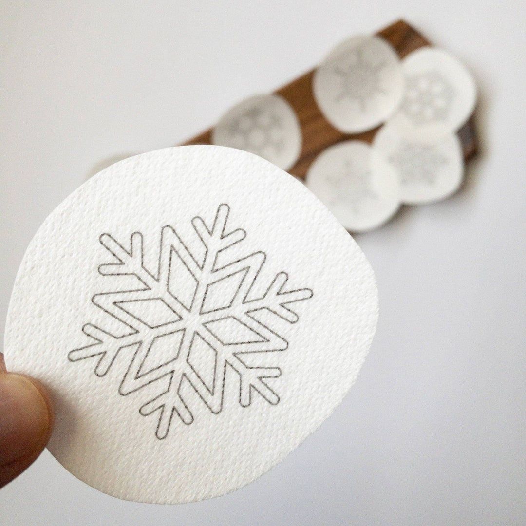 Olmsted Needlework Co. – Stick and Stitch Snowflake Embroidery Patterns (12 Pack) - Pisgah Needleworks