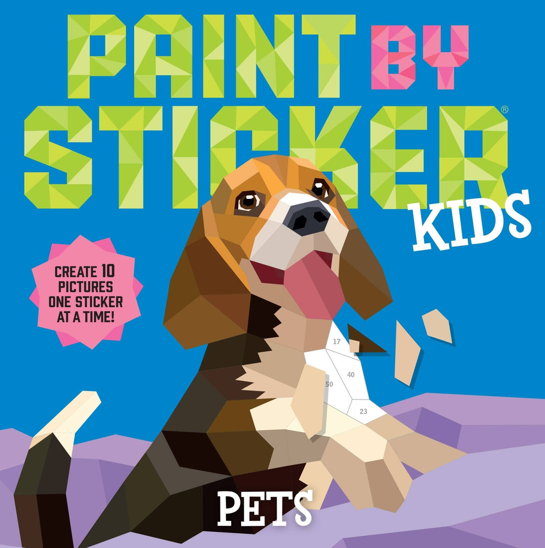Paint by Sticker Kids: Pets | Fun Animal Sticker Activity Book - Pisgah Needleworks
