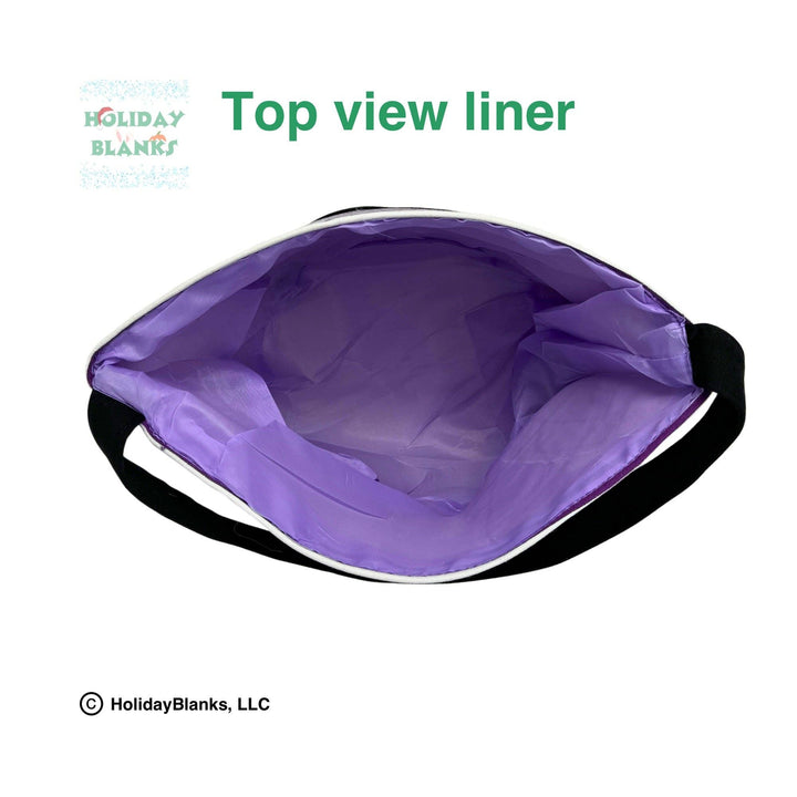 Personalized Orange Halloween Stripe Basket – Holiday Blanks XLarge (10.5"x10") - Pisgah Needleworks