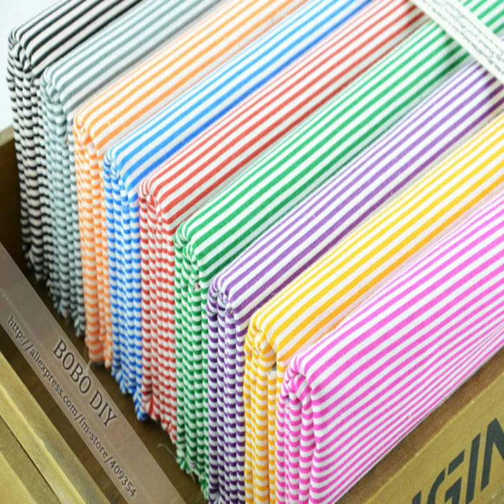 Colorful striped paper straws in a box with 'BOBO DIY' branding.
