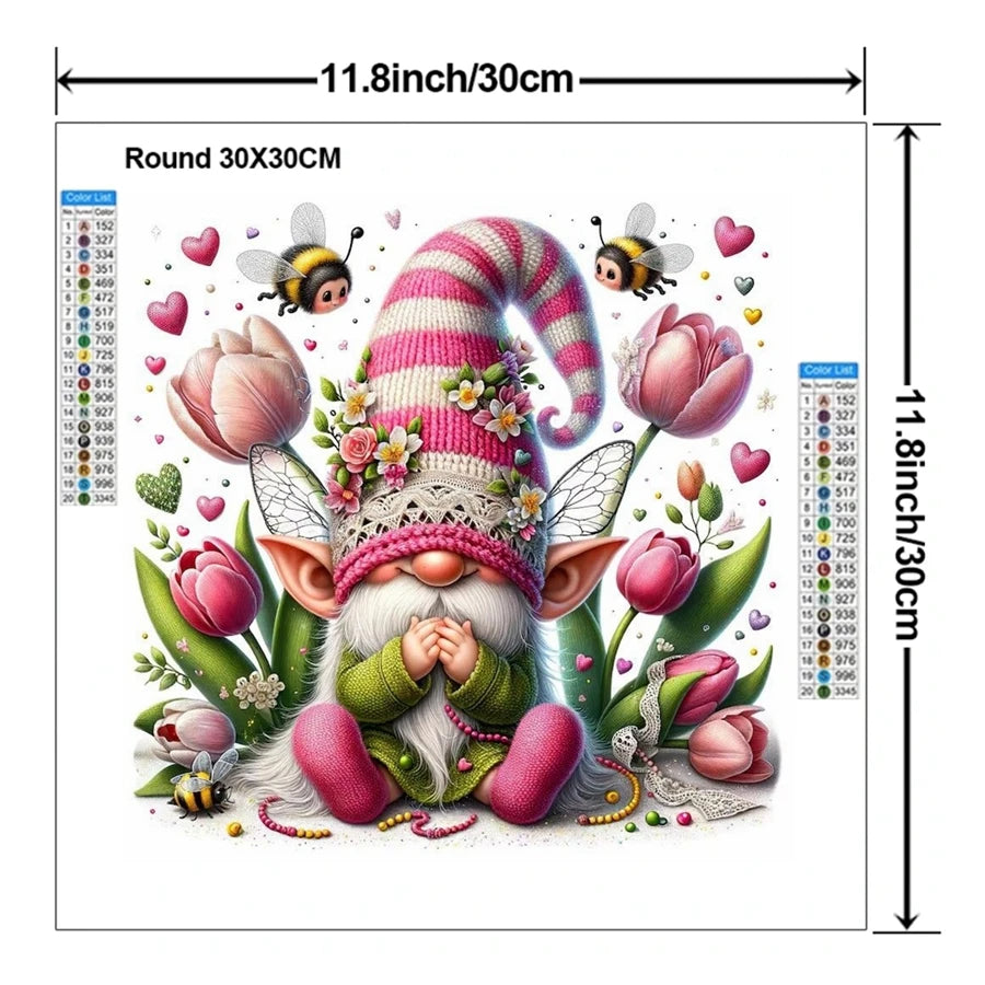 Deal of the Day – Seasonal Diamond Art Gnome Kits – Just $14.99 Today Only! - Pisgah Needleworks