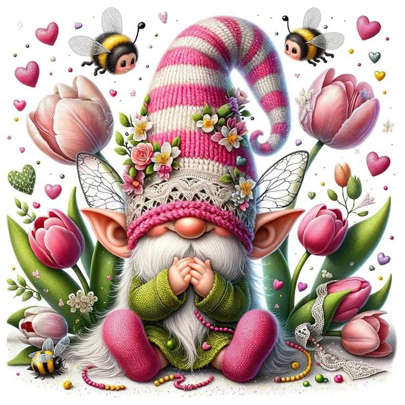 Deal of the Day – Seasonal Diamond Art Gnome Kits – Just $14.99 Today Only! - Pisgah Needleworks