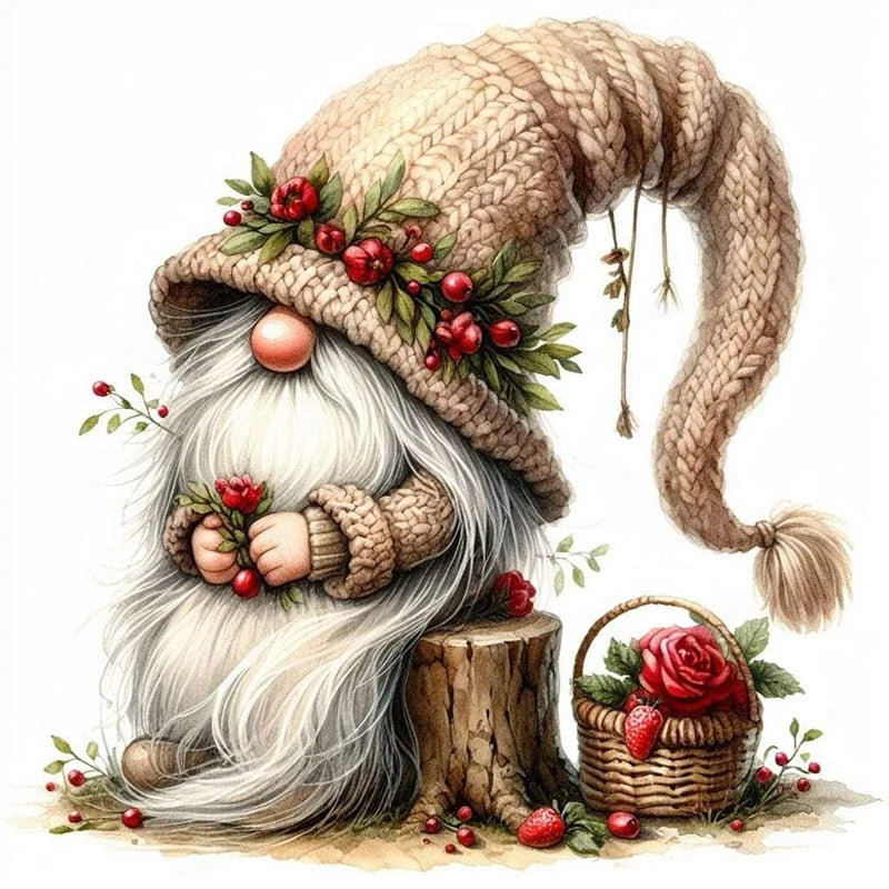 Deal of the Day – Seasonal Diamond Art Gnome Kits – Just $14.99 Today Only! - Pisgah Needleworks