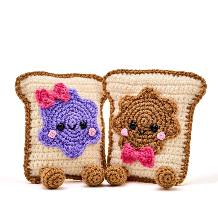 Plaid Crafts - Bucilla ® Amigurumi Crochet Kit - Better Together 5" - Pisgah Needleworks