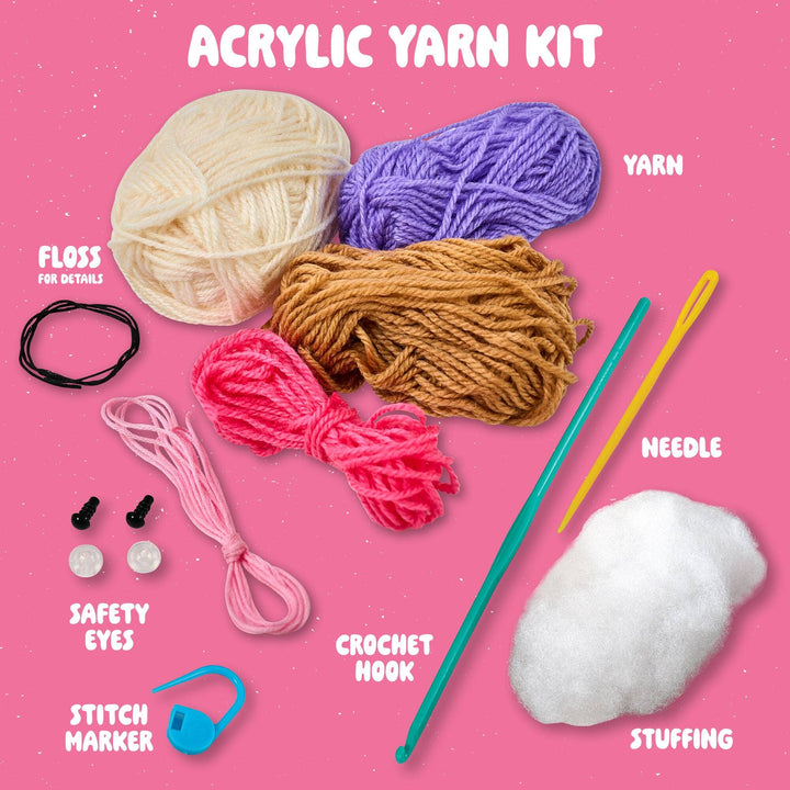 Plaid Crafts - Bucilla ® Amigurumi Crochet Kit - Better Together 5" - Pisgah Needleworks