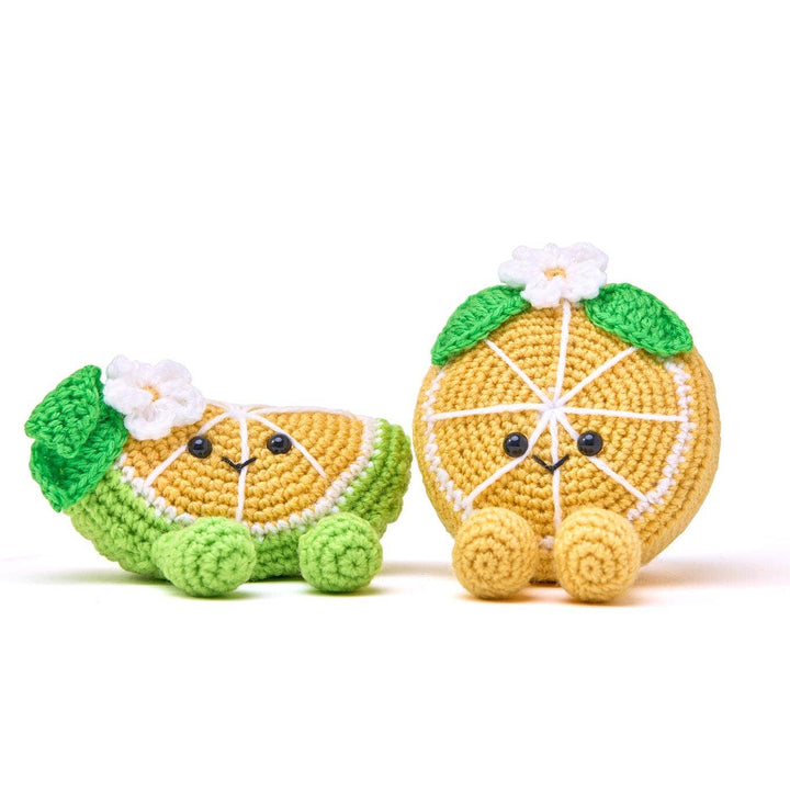 Plaid Crafts - Bucilla ® Amigurumi Crochet Kit - Zesty Besties 5" - Pisgah Needleworks