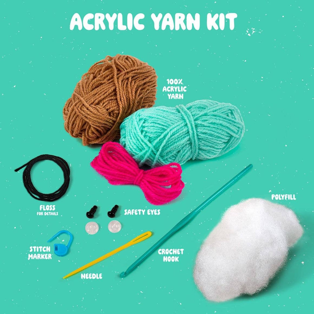 Plaid Crafts - Bucilla Amigurumi Crochet Kit - Ramone the Cone - Pisgah Needleworks