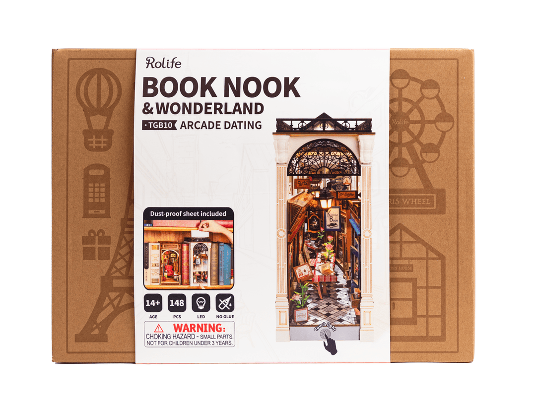 Robotime - Arcade Dating Book Nook - Pisgah Needleworks