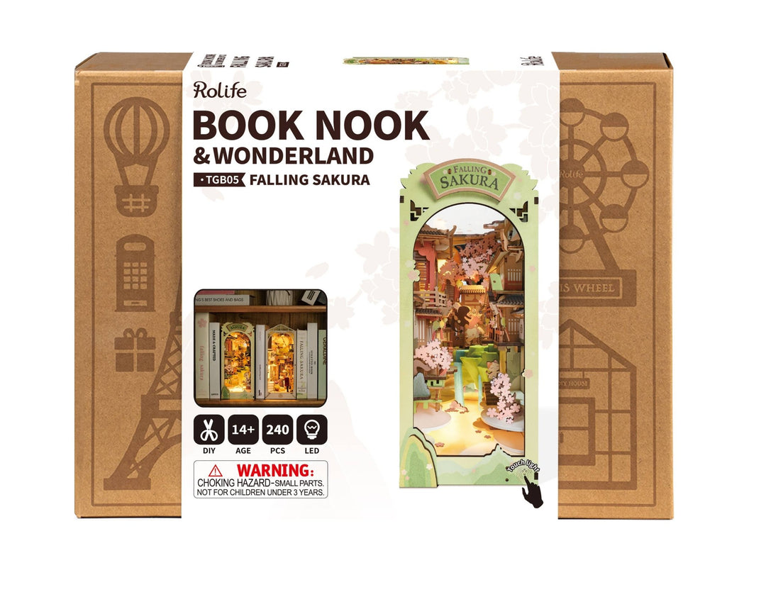 Robotime - Falling Sakura - Pisgah Needleworks