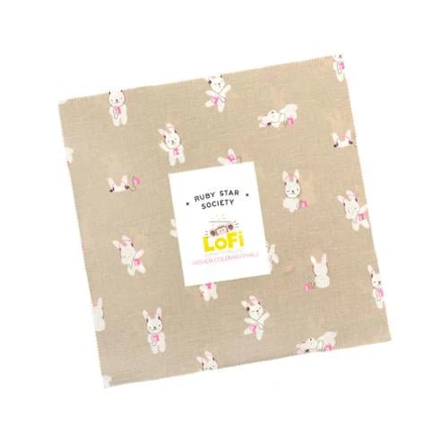 Ruby Star Society Lofi Linens Layer Cake | 10" Cotton Linen Precut Squares | Rashida Coleman-Hale - Pisgah Needleworks