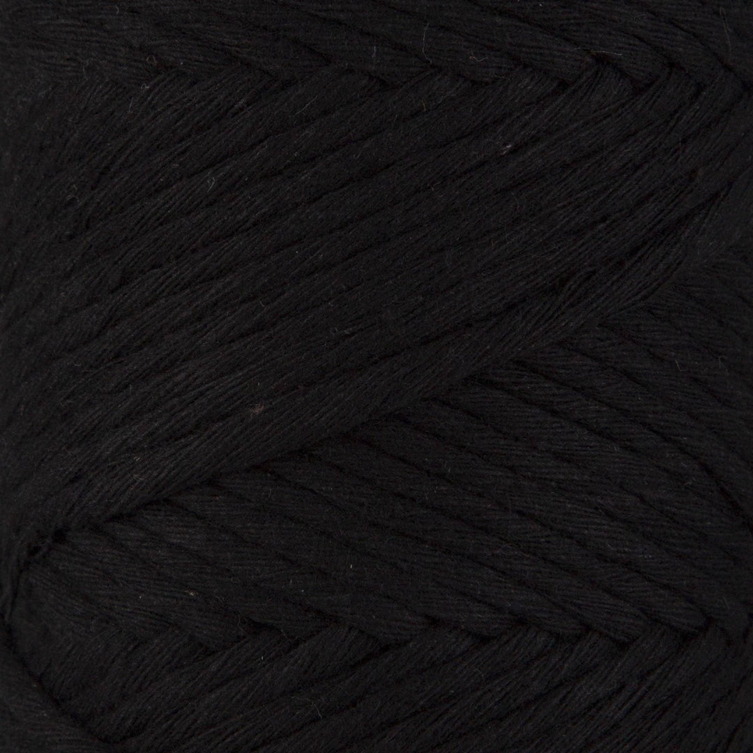 Sensy Premium 3mm Macrame Cord – Latte | 100% Recycled Cotton, 109 Yards - Pisgah Needleworks