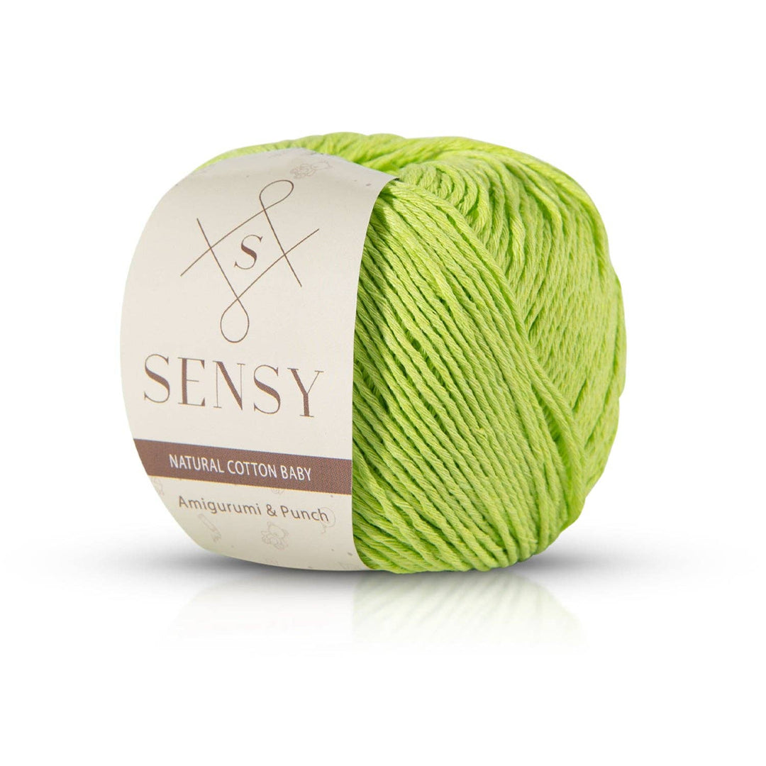 Sensy Premium Soft Cotton Yarn – Orange | 100% Recycled Cotton, Fine Weight - Pisgah Needleworks