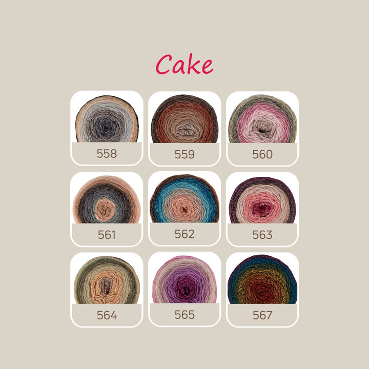 Sensy - Sensy Cake Yarn, 5.3 oz, 525 Yards, Gauge 3 Light: 558 / 1 Skein - Pisgah Needleworks