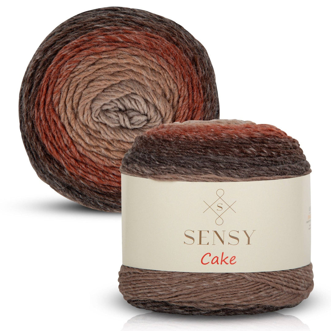 Sensy - Sensy Cake Yarn, 5.3 oz, 525 Yards, Gauge 3 Light: 559 / 1 Skein - Pisgah Needleworks