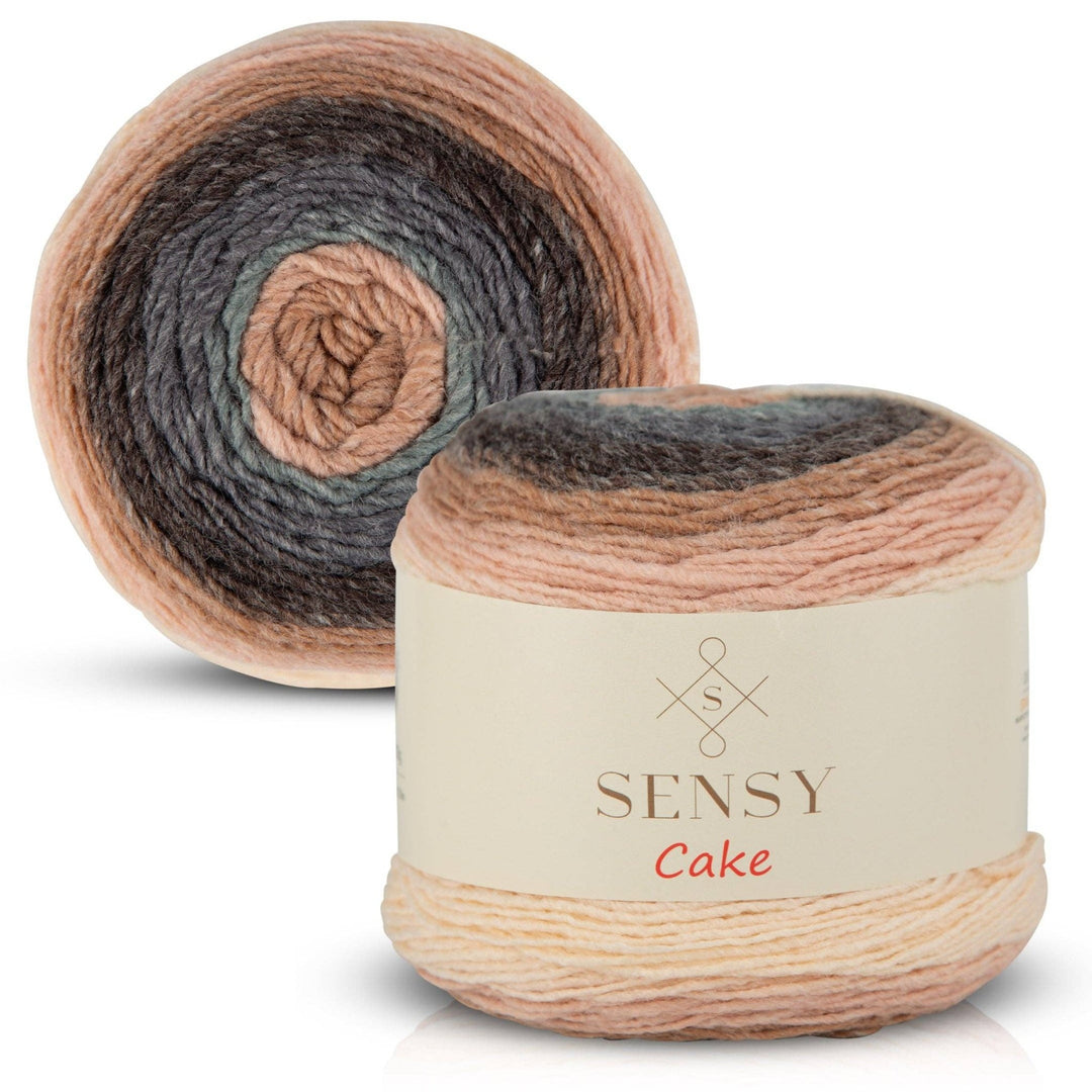 Sensy - Sensy Cake Yarn, 5.3 oz, 525 Yards, Gauge 3 Light: 563 / 1 Skein - Pisgah Needleworks