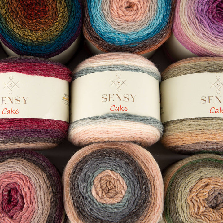 Sensy - Sensy Cake Yarn, 5.3 oz, 525 Yards, Gauge 3 Light: 563 / 1 Skein - Pisgah Needleworks