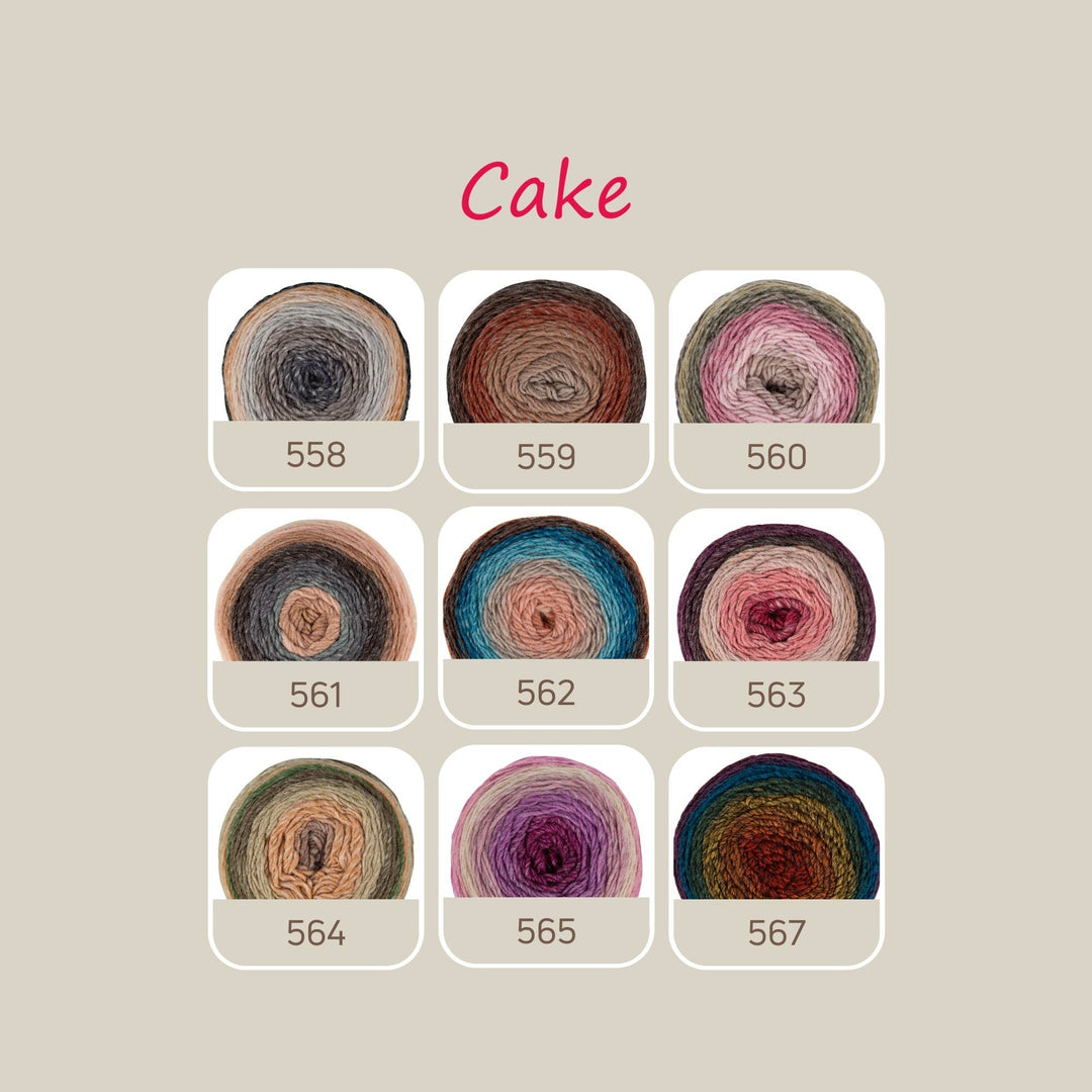 Sensy - Sensy Cake Yarn, 5.3 oz, 525 Yards, Gauge 3 Light: 563 / 1 Skein - Pisgah Needleworks