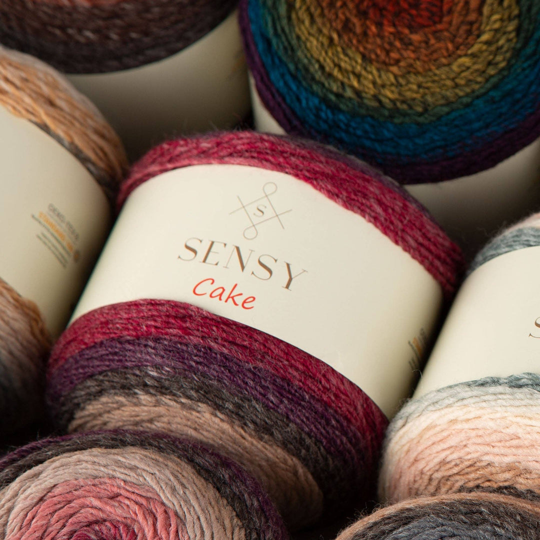 Sensy - Sensy Cake Yarn, 5.3 oz, 525 Yards, Gauge 3 Light: 563 / 1 Skein - Pisgah Needleworks
