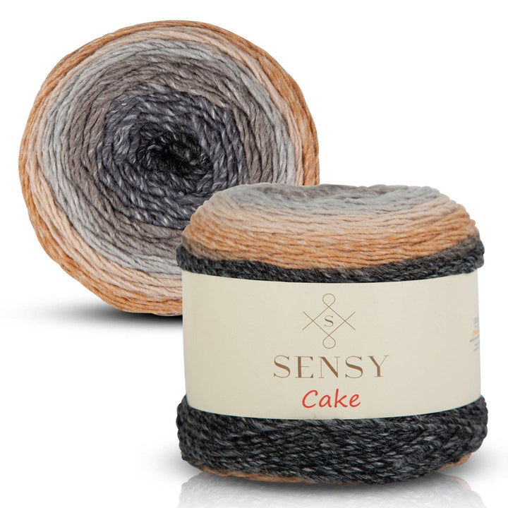 Sensy - Sensy Cake Yarn, 5.3 oz, 525 Yards, Gauge 3 Light: 563 / 1 Skein - Pisgah Needleworks