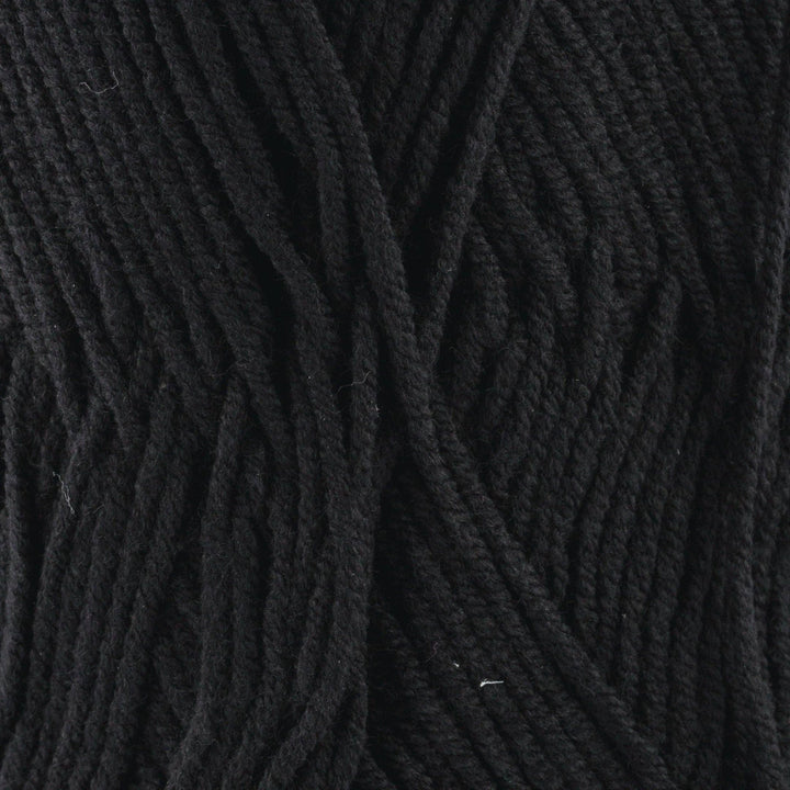 Sensy - Sensy Chino Soft Cotton Yarn, 3.5 oz, 360 Yards, Gauge 2 Fin: Black / 1 Skein - Pisgah Needleworks