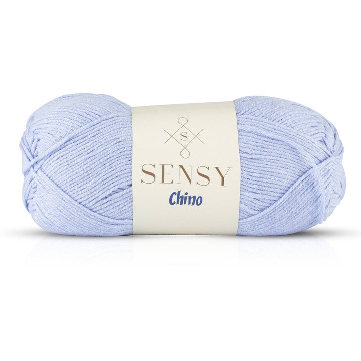 Sensy - Sensy Chino Soft Cotton Yarn, 3.5 oz, 360 Yards, Gauge 2 Fin: Creamy / 1 Skein - Pisgah Needleworks