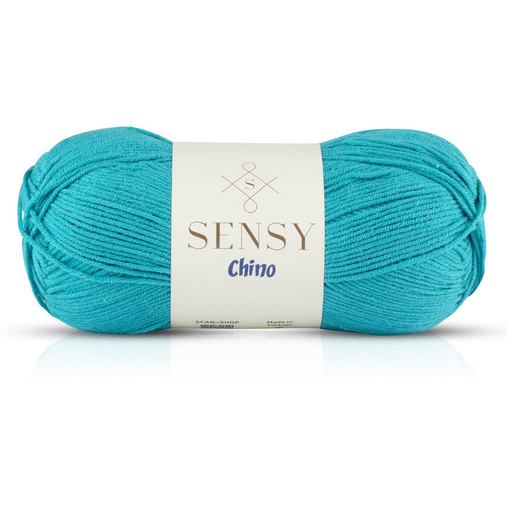 Sensy - Sensy Chino Soft Cotton Yarn, 3.5 oz, 360 Yards, Gauge 2 Fin: Forest Green / 1 Skein - Pisgah Needleworks