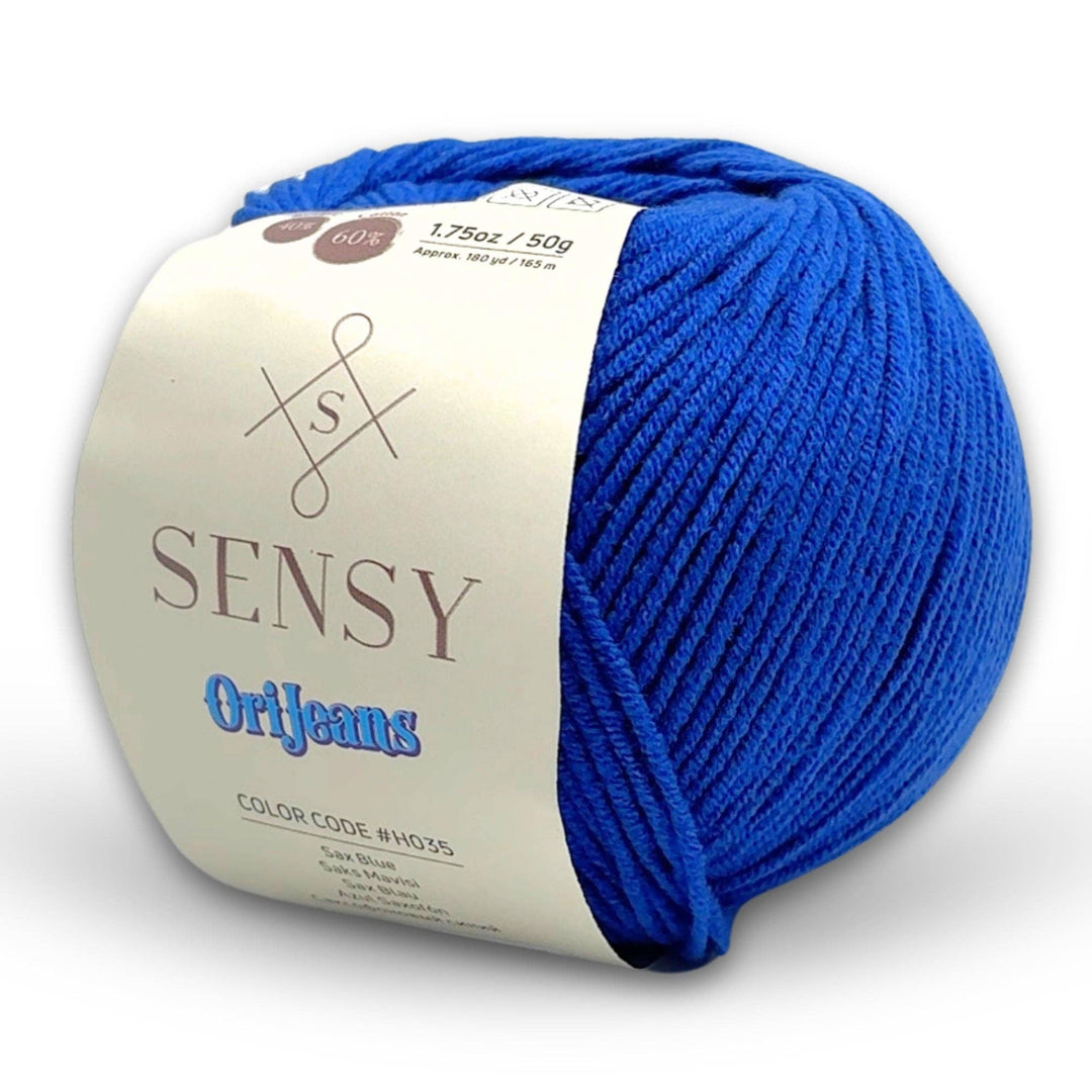 Sensy - Sensy OriJeans Yarn, 1.75 oz, 180 yards, Gauge 2 Fine: Candy - Pisgah Needleworks