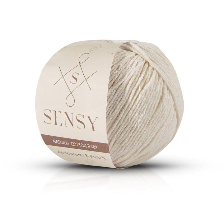 Sensy - Sensy Premium 100% Soft Cotton Yarn for Amigurumi Knitting a: 03 - Baby Pink - Pisgah Needleworks