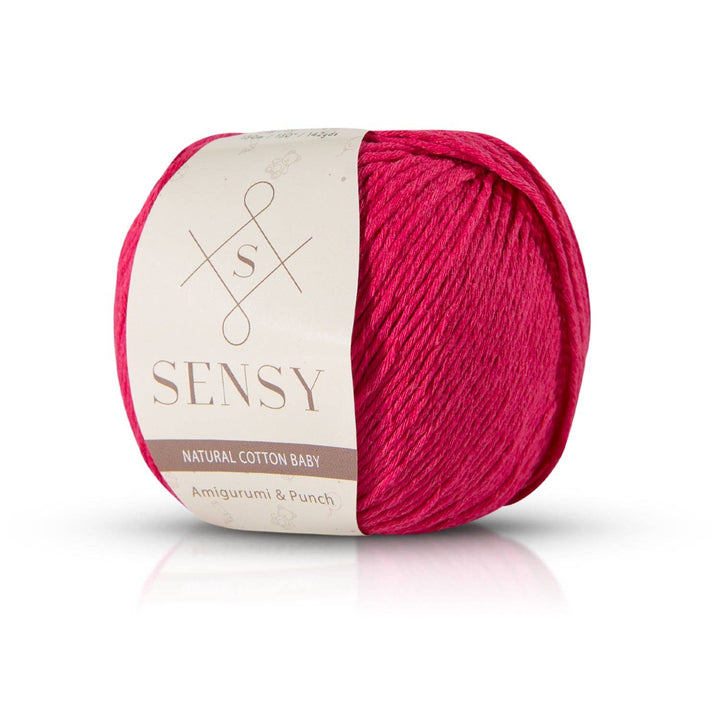 Sensy - Sensy Premium 100% Soft Cotton Yarn for Amigurumi Knitting a: 11 - Turquoise - Pisgah Needleworks