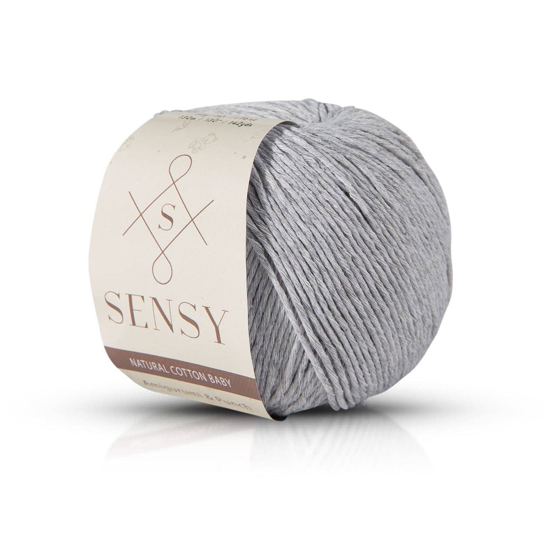 Sensy - Sensy Premium 100% Soft Cotton Yarn for Amigurumi Knitting a: 12 - Yellow - Pisgah Needleworks