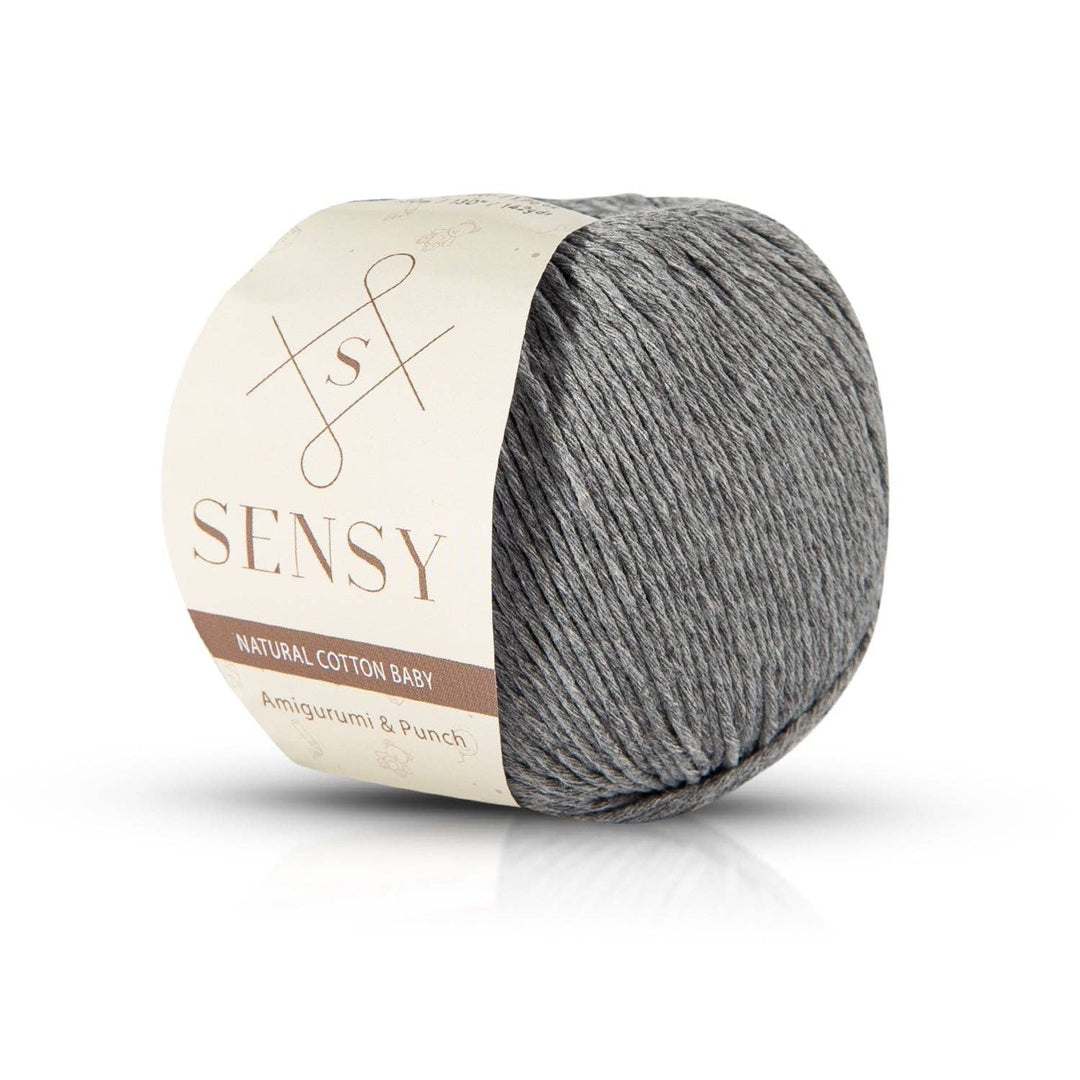 Sensy - Sensy Premium 100% Soft Cotton Yarn for Amigurumi Knitting a: 12 - Yellow - Pisgah Needleworks