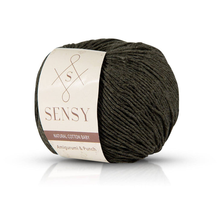 Sensy - Sensy Premium 100% Soft Cotton Yarn for Amigurumi Knitting a: 13 - Lime - Pisgah Needleworks