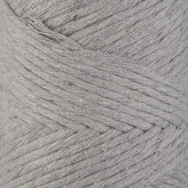 Sensy - Sensy Premium 3mm - 109 Yards 100% Recycled Cotton Single Strand Macrame Cord: Dark Gray / 1 Skein - Pisgah Needleworks