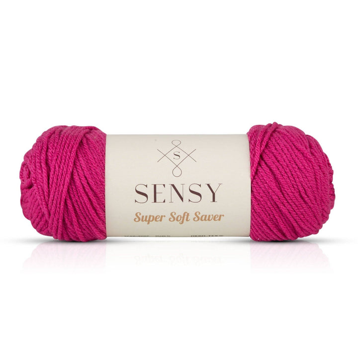 Sensy - Sensy Super Soft Saver Yarn, 3.5 oz, 190 Yards, Gauge 4 Medium: Coffee / 1 Skein - Pisgah Needleworks