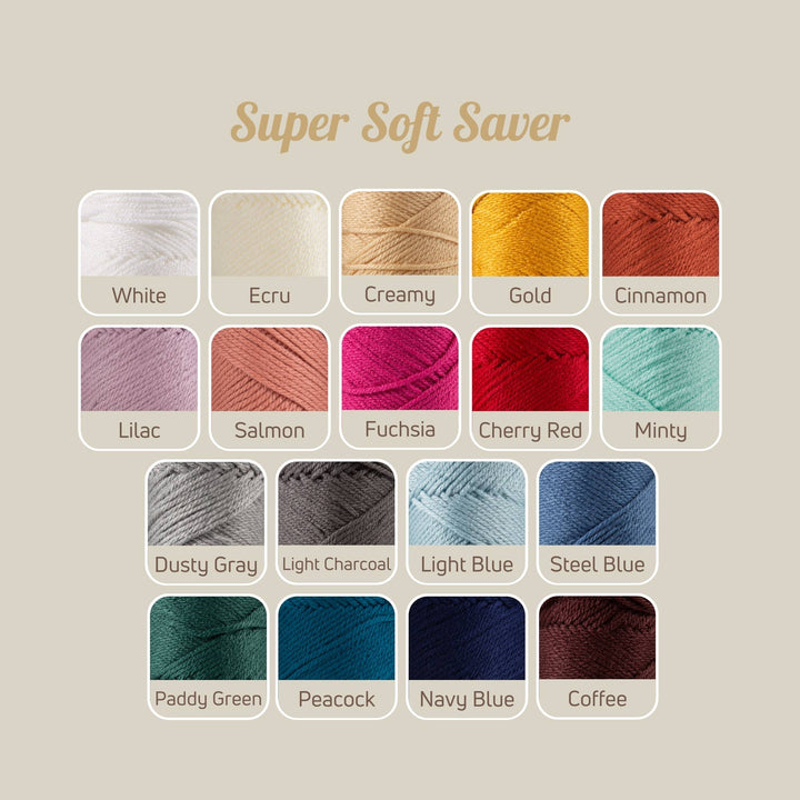 Sensy - Sensy Super Soft Saver Yarn, 3.5 oz, 190 Yards, Gauge 4 Medium: Navy Blue / 1 Skein - Pisgah Needleworks