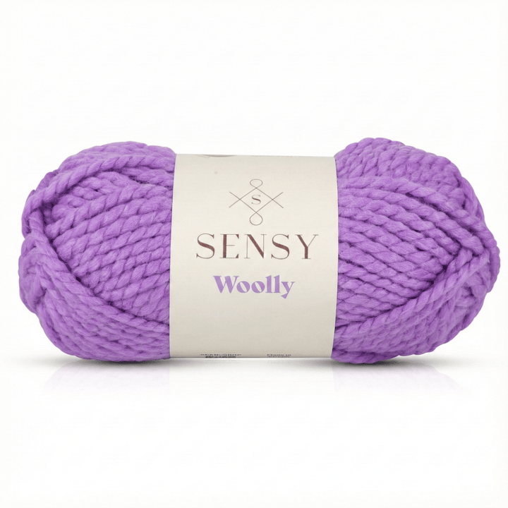 Sensy - Sensy Woolly Yarn, 3.5 oz, 66 Yards, Gauge 6 Super Bulky: Gray / 1 Skein - Pisgah Needleworks