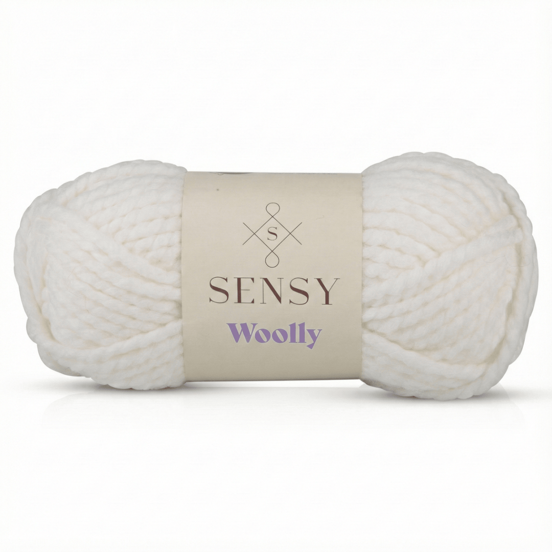 Sensy - Sensy Woolly Yarn, 3.5 oz, 66 Yards, Gauge 6 Super Bulky: Gray / 1 Skein - Pisgah Needleworks