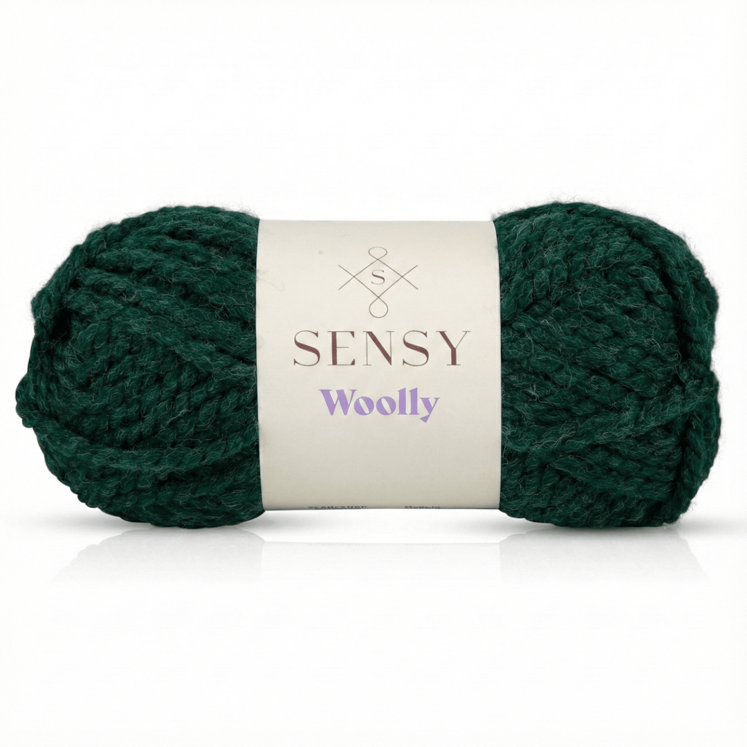Sensy - Sensy Woolly Yarn, 3.5 oz, 66 Yards, Gauge 6 Super Bulky: Gray / 1 Skein - Pisgah Needleworks