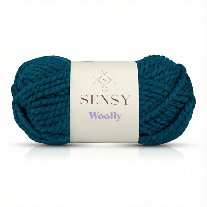 Sensy - Sensy Woolly Yarn, 3.5 oz, 66 Yards, Gauge 6 Super Bulky: Gray / 1 Skein - Pisgah Needleworks