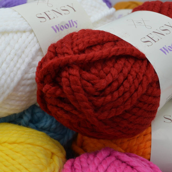 Sensy - Sensy Woolly Yarn, 3.5 oz, 66 Yards, Gauge 6 Super Bulky: Peacock / 1 Skein - Pisgah Needleworks