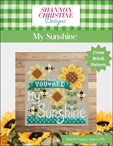 Shannon Christine Designs My Sunshine Cross Stitch Pattern | Printed Pattern - Pisgah Needleworks