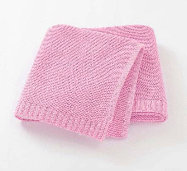 Southern Proper Blanks - Blanket - Cotton Nap Time: Pink - Pisgah Needleworks
