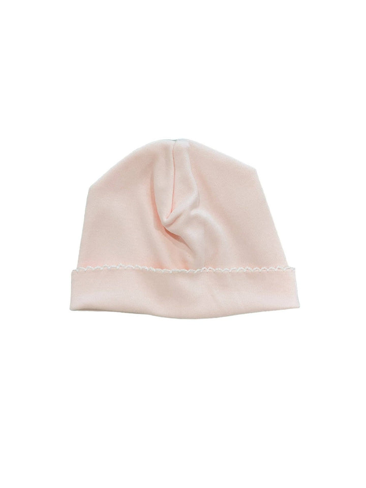 Southern Proper Blanks - Hat - Picot Trim: White w/ Pink trim - Pisgah Needleworks