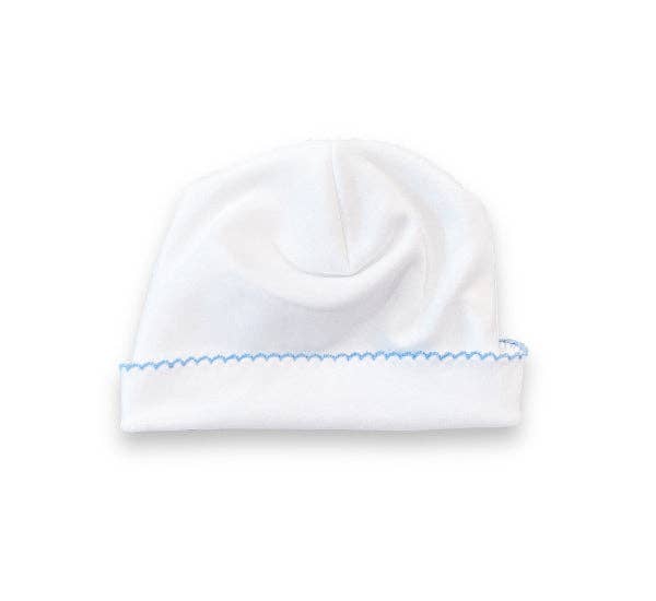 Southern Proper Blanks - Hat - Picot Trim: White w/ White trim - Pisgah Needleworks