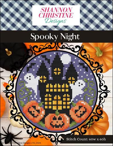 Spooky Night Cross Stitch Pattern | Shannon Christine Designs - Pisgah Needleworks