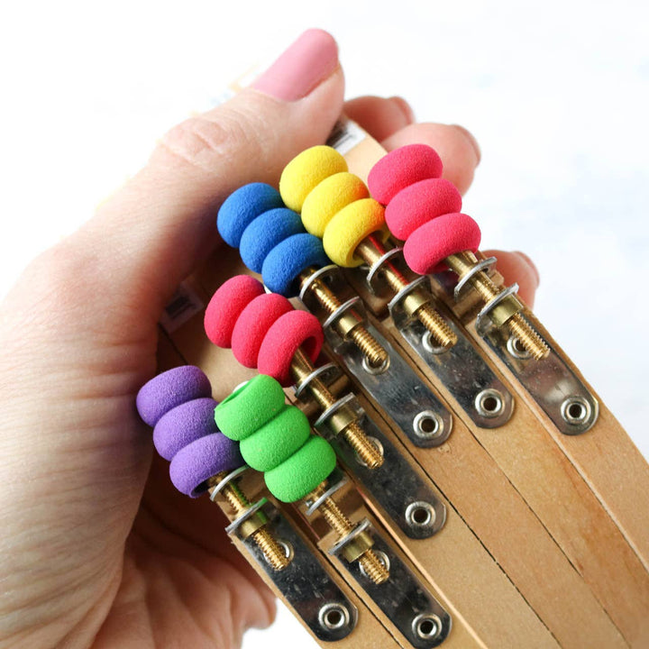 Stitched Modern - Comfort Grips for Embroidery Hoop Screws - Pisgah Needleworks