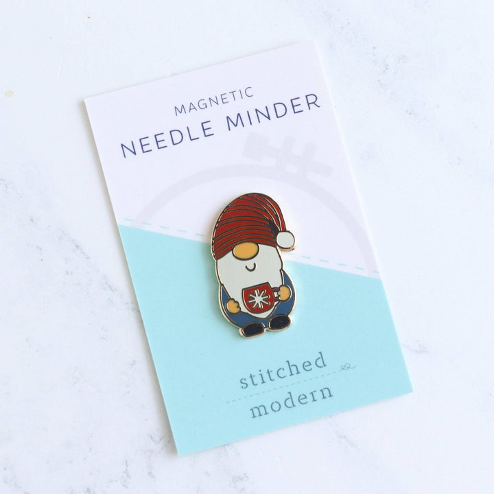 Stitched Modern - Happy Gnome Magnetic Needle Minder - Pisgah Needleworks