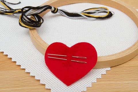 Subversive Cross Stitch – Accentuate the Positive Deluxe Kit - Pisgah Needleworks
