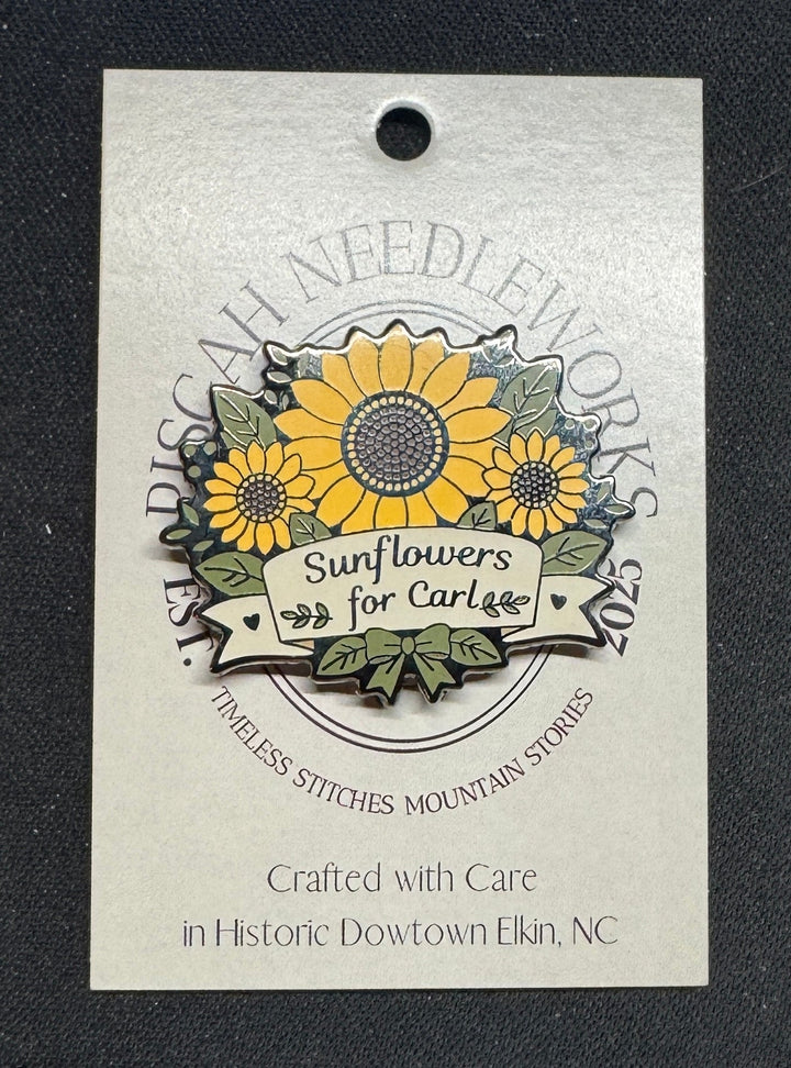 Sunflowers for Carl Magnetic Needle Minder - Pisgah Needleworks